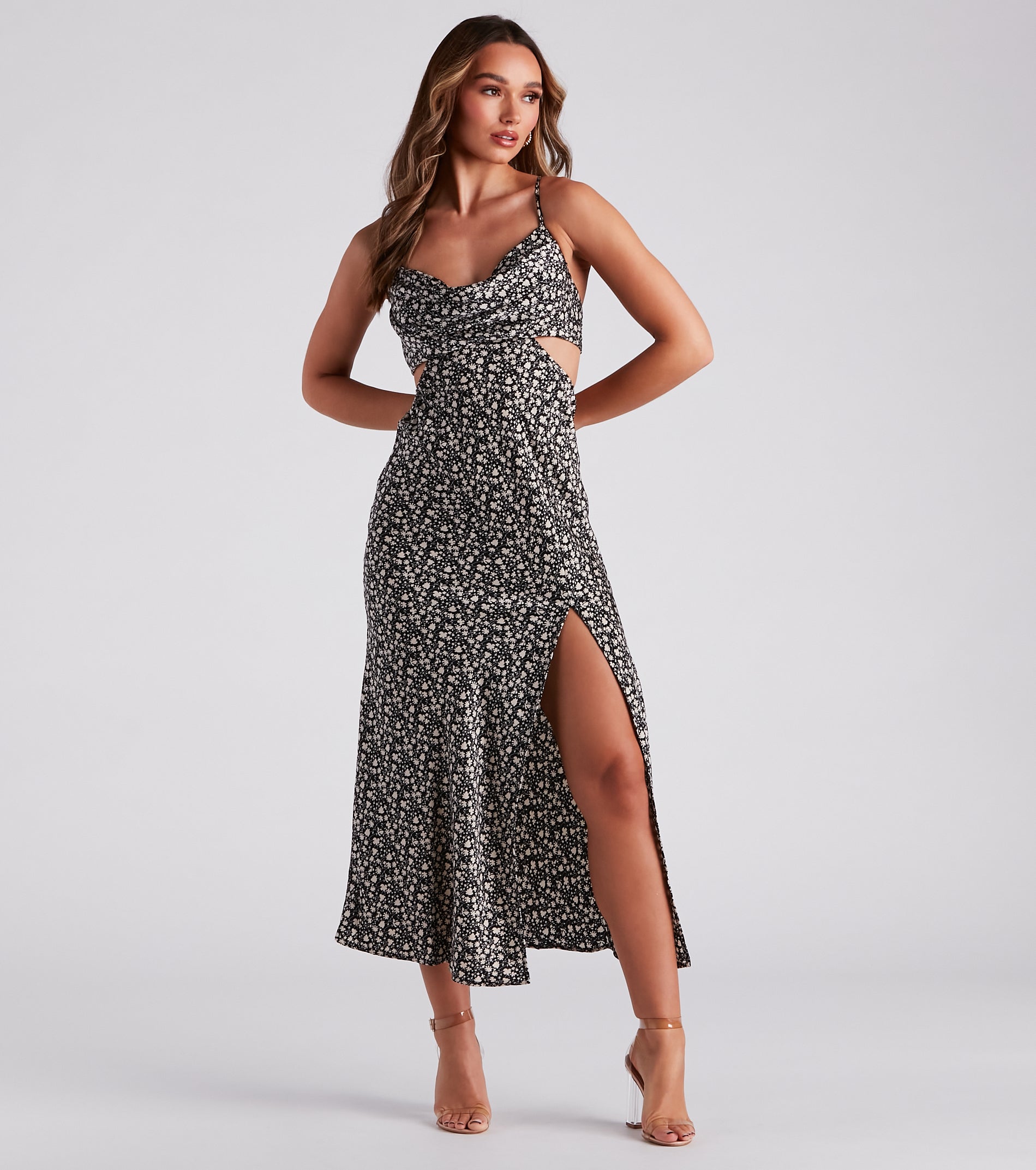 Floral Midi Dress